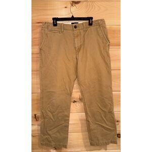Men's Relaxed Straight Khaki Pants